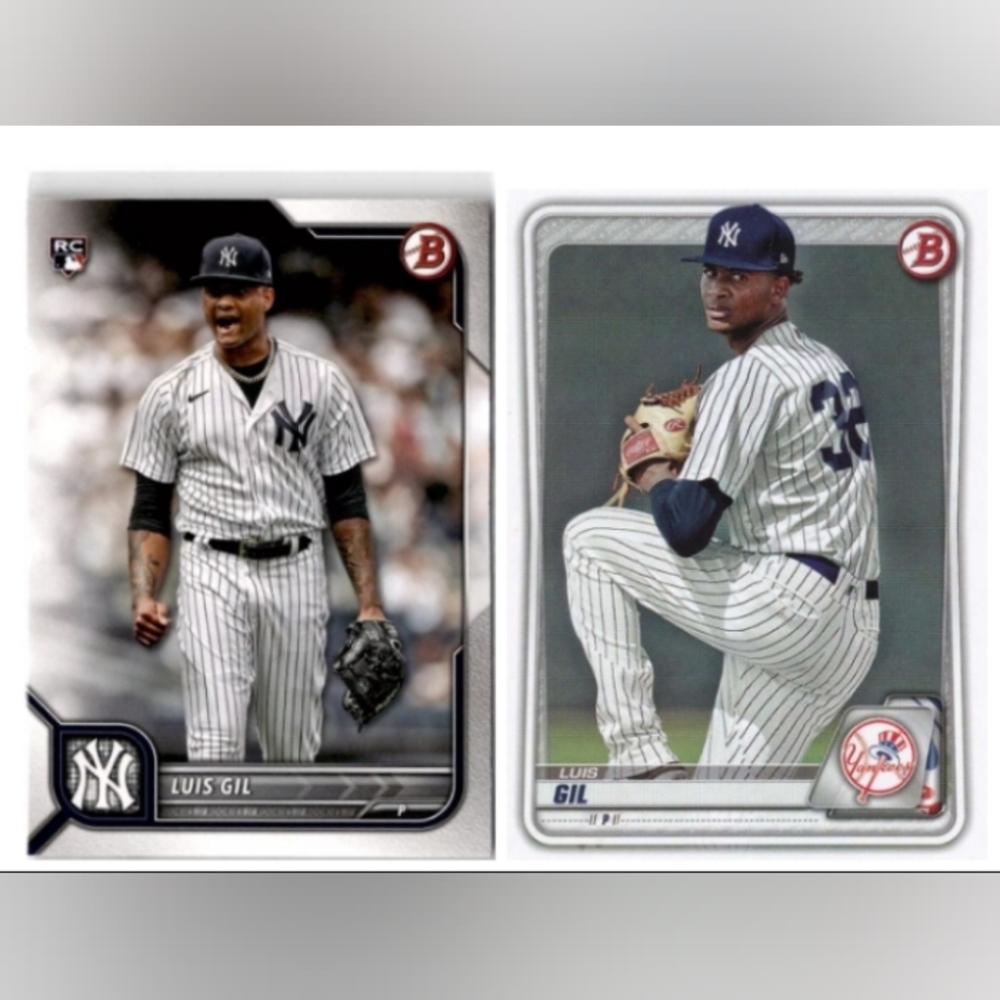 Luis Gil ⚾ MLB Baseball Trading Cards Lot 🔥 New York Yankees